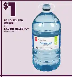Independent City Market PC DISTILLED WATER, 4 L offer