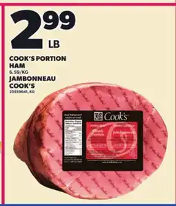 Independent City Market COOK'S PORTION HAM offer