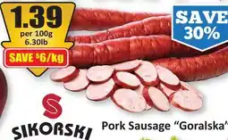 Starsky Pork Sausage offer