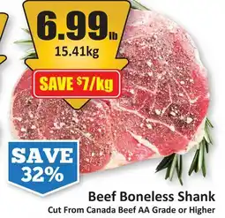 Starsky Beef Boneless Shank offer