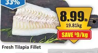 Starsky Fresh Tilapia Fillet offer