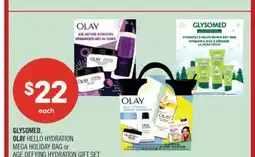 Shoppers Drug Mart GLYSOMED, OLAY HELLO HYDRATION MEGA HOLIDAY BAG or AGE DEFYING HYDRATION GIFT SET offer