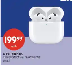 Shoppers Drug Mart APPLE AIRPODS 4TH GENERATION with CHARGING CASE offer