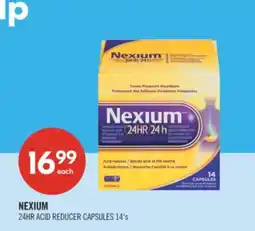 Shoppers Drug Mart NEXIUM 24HR ACID REDUCER CAPSULES offer