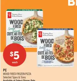 Shoppers Drug Mart PC WOOD FIRED FROZEN PIZZA offer