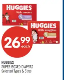 Shoppers Drug Mart HUGGIES SUPER BOXED DIAPERS offer
