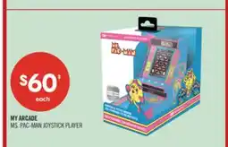 Shoppers Drug Mart MY ARCADE MS. PAC-MAN JOYSTICK PLAYER offer