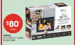 Shoppers Drug Mart PROSCAN WI-FI CLOUD 10.1 DIGITAL PICTURE FRAME offer