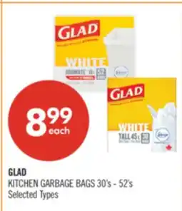 Shoppers Drug Mart GLAD KITCHEN GARBAGE BAGS offer