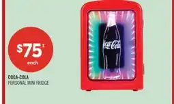 Shoppers Drug Mart COCA-COLA PERSONAL MINI FRIDGE offer