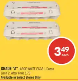 Shoppers Drug Mart GRADE A LARGE WHITE EGGS 1 Dozen offer