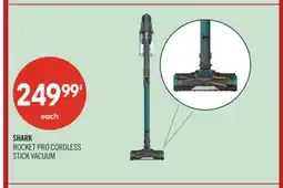 Shoppers Drug Mart SHARK ROCKET PRO CORDLESS STICK VACUUM offer