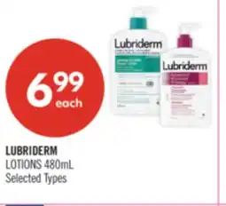 Shoppers Drug Mart LUBRIDERM LOTIONS 480mL offer