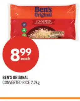 Shoppers Drug Mart BEN'S ORIGINAL CONVERTED RICE offer