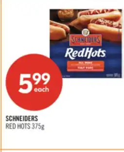 Shoppers Drug Mart SCHNEIDERS RED HOTS offer