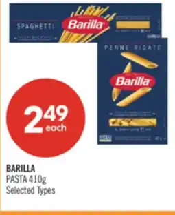 Shoppers Drug Mart BARILLA PASTA offer