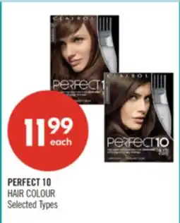 Shoppers Drug Mart PERFECT 10 HAIR COLOUR offer