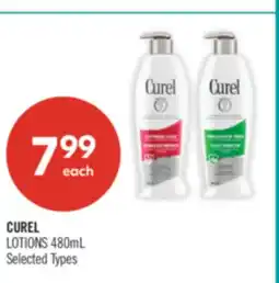 Shoppers Drug Mart CUREL LOTIONS offer