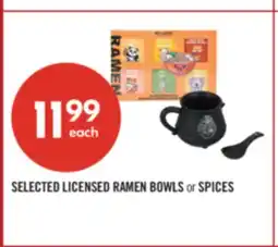 Shoppers Drug Mart SELECTED LICENSED RAMEN BOWLS or SPICES offer