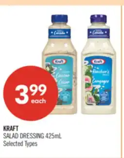 Shoppers Drug Mart KRAFT SALAD DRESSING offer