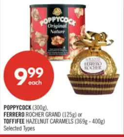 Shoppers Drug Mart FERRERO ROCHER GRAND (125g) or TOFFIFEE HAZELNUT CARAMELS (369g - 400g) offer