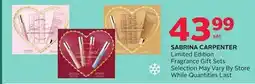 Rexall SABRINA CARPENTER Limited Edition Fragrance Gift Sets offer