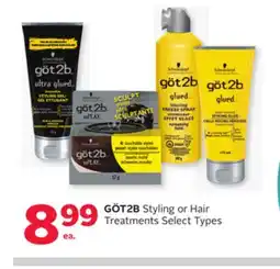 Rexall GÖT2B Styling or Hair Treatments offer