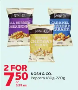 Rexall NOSH & CO. Popcorn offer