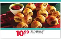 Rexall M&M FOOD MARKET Sausage Rolls offer