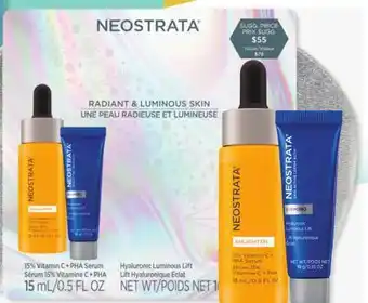 Rexall Neostrata Radiant & Luminous Skin Gift Set offer