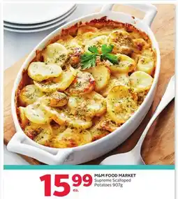 Rexall M&M FOOD MARKET Supreme Scalloped Potatoes offer