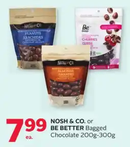 Rexall NOSH & CO. or BE BETTER Bagged Chocolate offer