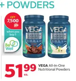 Rexall VEGA All-In-One Nutritional Powders offer
