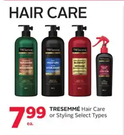 Rexall TRESEMMÉ Hair Care or Styling offer