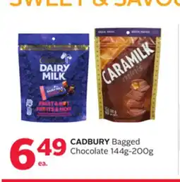 Rexall CADBURY Bagged Chocolate offer