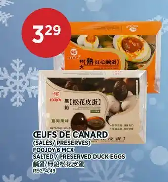 Kim Phat FOOJOY SALTED / PRESERVED DUCK EGGS offer