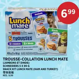 Kim Phat SCHNEIDERS SNACK KIT LUNCH MATE (HAM AND TURKEY) offer