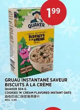 Kim Phat QUAKER COOKIES 'N' CREAM FLAVORED INSTANT OATS offer