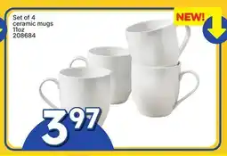 Rossy Set of 4 ceramic mugs offer