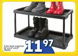 Rossy 2-tier boot organizer offer