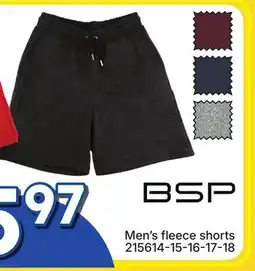 Rossy Men's fleece shorts offer