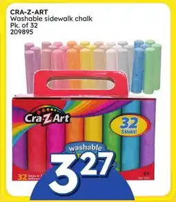Rossy CRA-Z-ART Washable sidewalk chalk offer