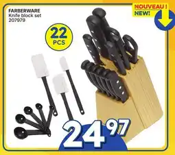 Rossy FARBERWARE Knife block set offer
