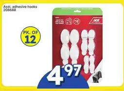 Rossy Asst. adhesive hooks offer