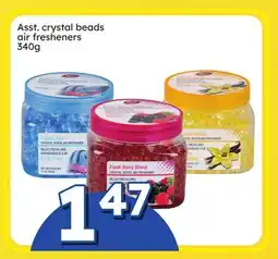 Rossy Asst. crystal beads air fresheners offer