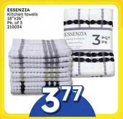 Rossy ESSENZIA Kitchen towels offer