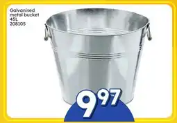Rossy Galvanised metal bucket offer