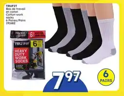 Rossy TRUFIT Cotton work socks offer