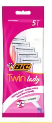 Rossy BIC TWIN LADY Disposable razors offer