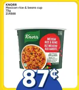 Rossy KNORR Mexican rice & beans cup offer